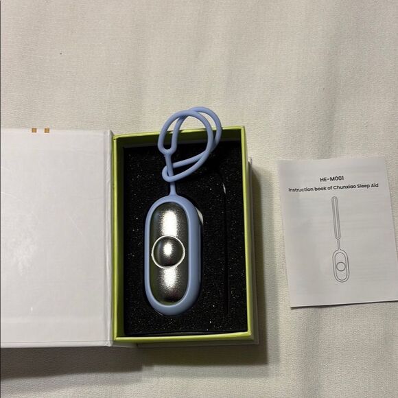 Silver and Blue Sleep Aid Device - Picture 2 of 8